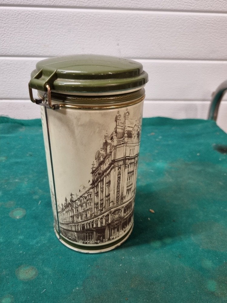 koffieblik harrods rond, Ophalen of Verzenden