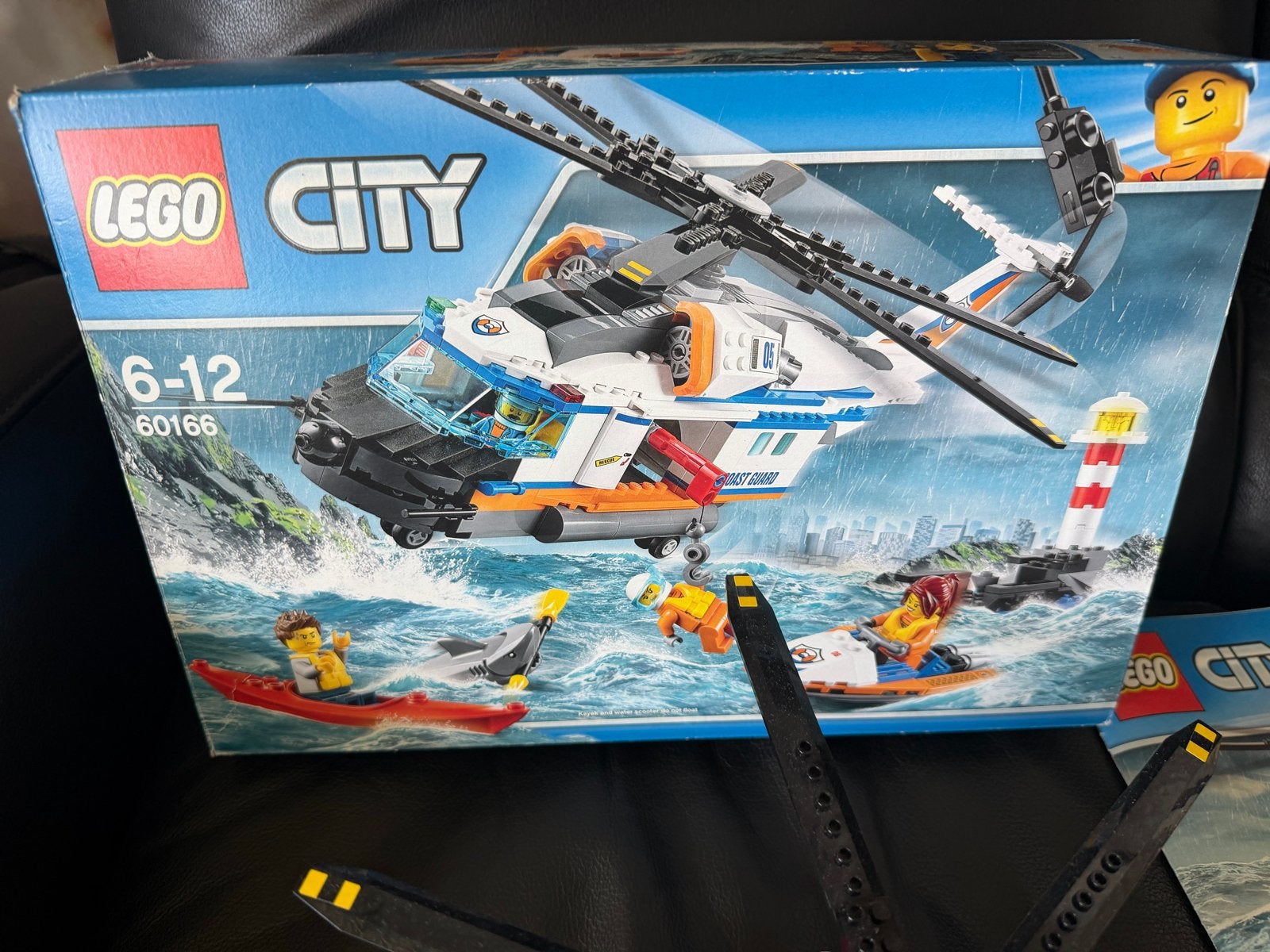 LEGO City 60166 Zware Reddingshelikopter (missen eenkele st), Ophalen of Verzenden, Gebruikt