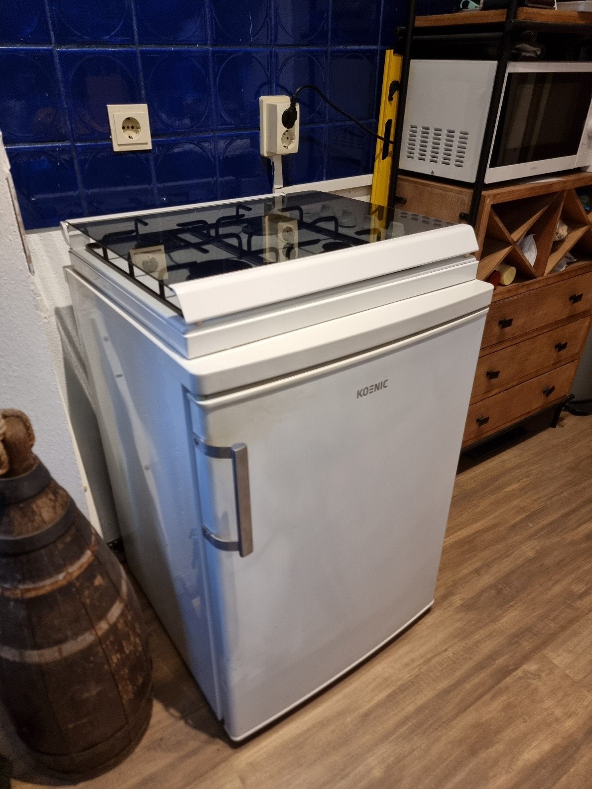 Koenic 128L Tafelmodel Koelkast uit 2020 - Goede Staat, Ophalen, Gebruikt, Minder dan 85 cm, 100 tot 150 liter