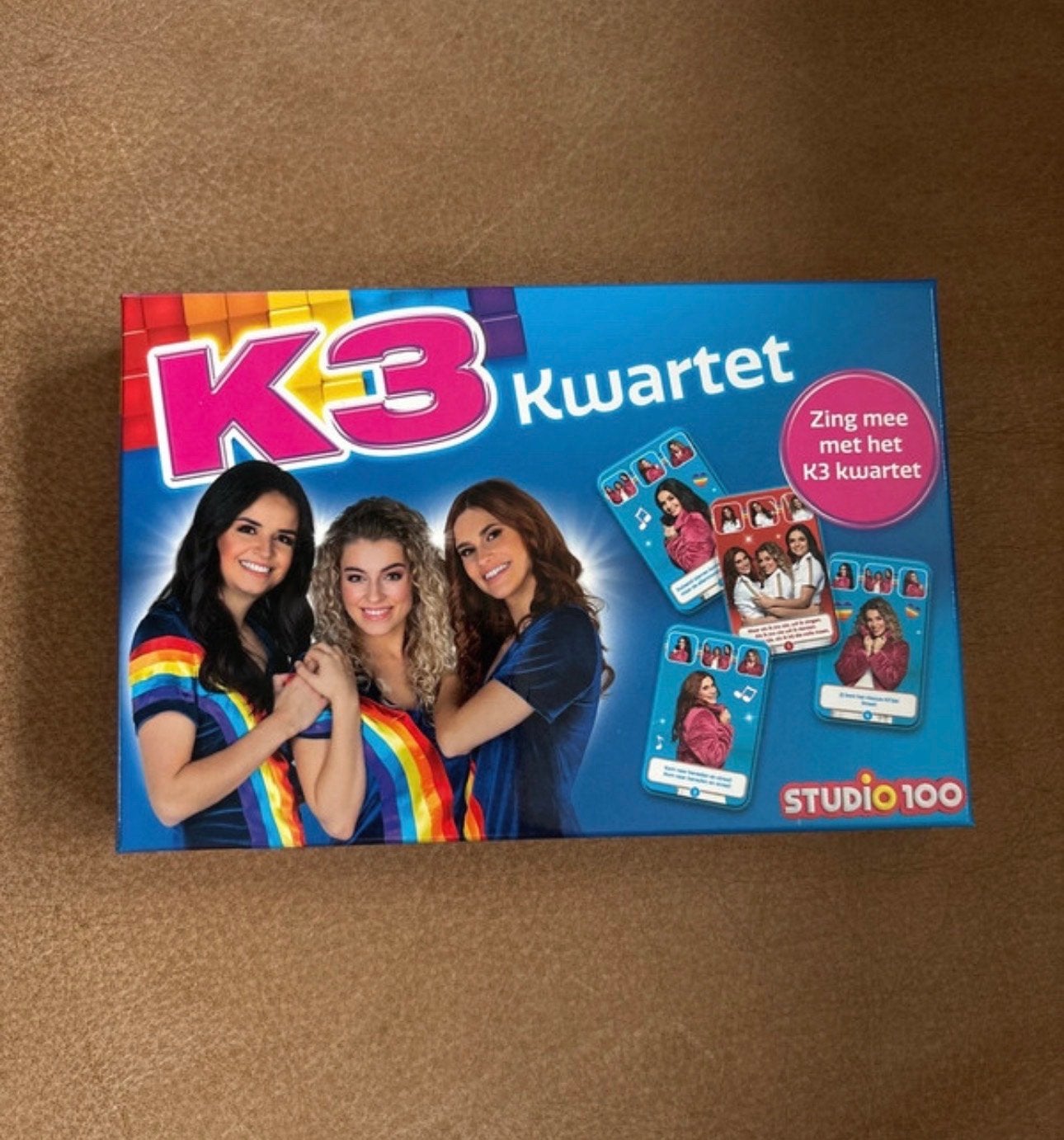 K3 Kwartet, Puzzels en Memo Spellen - Studio 100, Een of twee spelers, Ophalen of Verzenden, Gebruikt