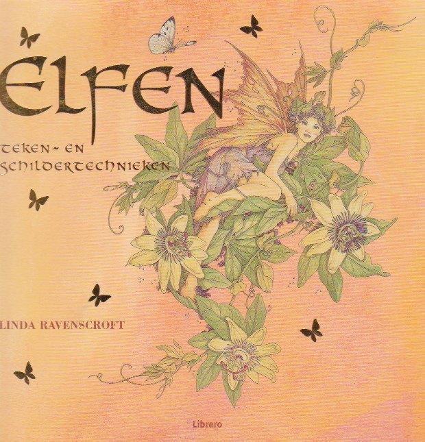 Linda Ravenscroft - Elfen teken- en schildertechnieken, Zo goed als nieuw, Tekenen en Schilderen, Linda Ravenscroft, Ophalen of Verzenden