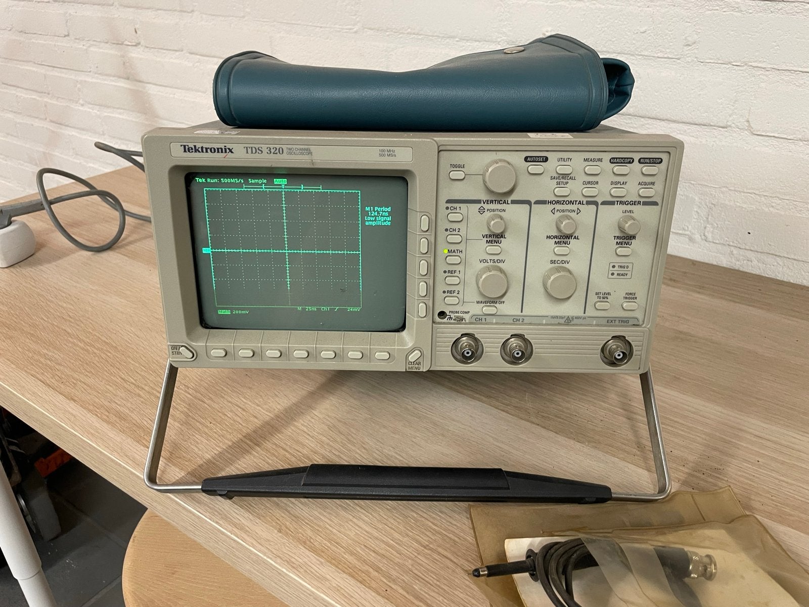 Tektronix TDS 320 Digitale Oscilloscoop - 100 MHz, Ophalen, Gebruikt