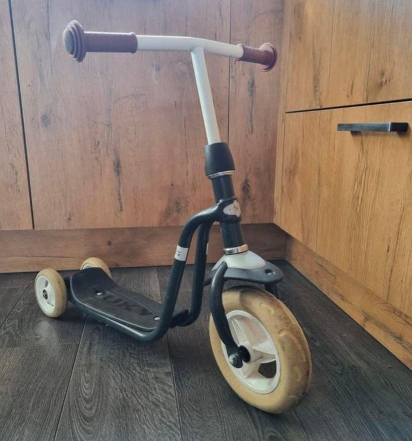 Puky step zwart, Fietsen en Brommers, Steps, Gebruikt, Gewone step, Ophalen