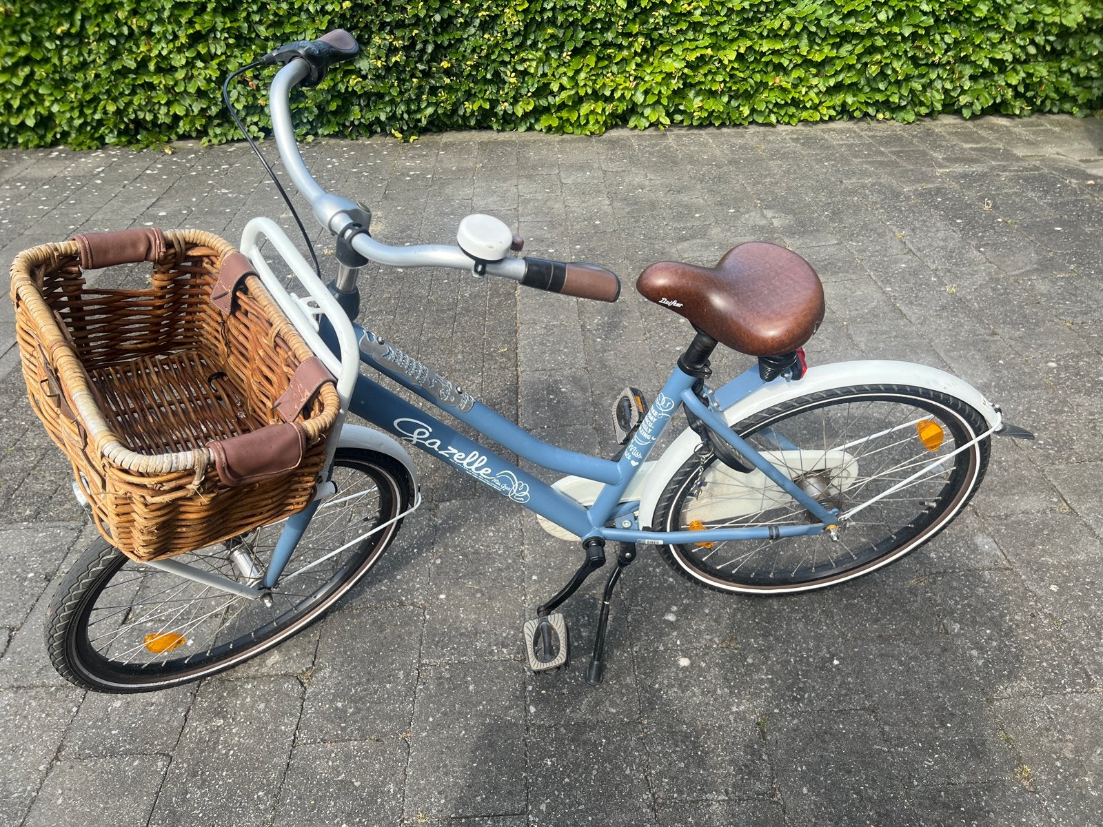 Meisjes fiets Gazelle Miss Grace met mand, Fietsen en Brommers, Gebruikt, Versnellingen, Ophalen of Verzenden, 50 tot 53 cm