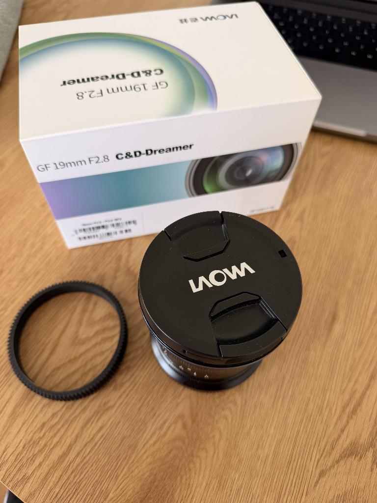 Laowa 19mm f/2.8 Zero-D Lens - FujiFilm GFX, Audio, Tv en Foto, Fotografie | Lenzen en Objectieven, Ophalen of Verzenden, Zo goed als nieuw