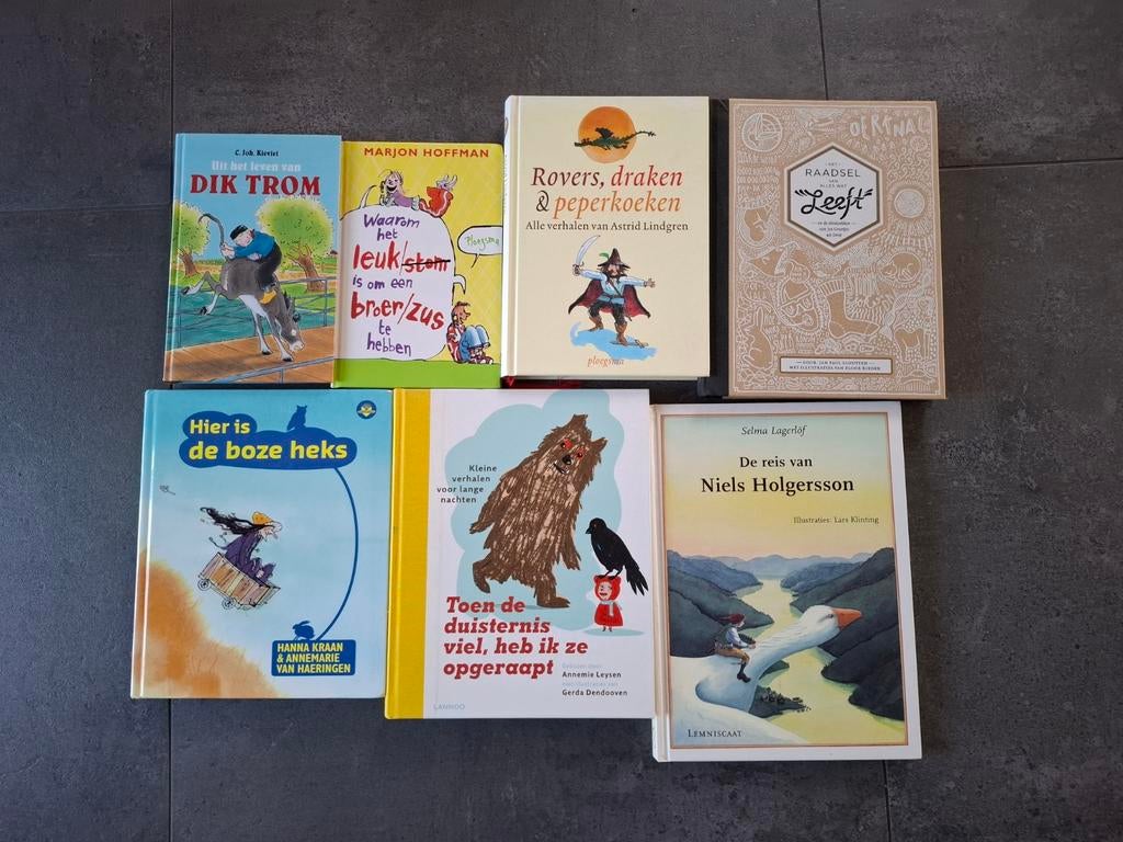 7 kinderboeken, Ophalen, Zo goed als nieuw, Fictie algemeen