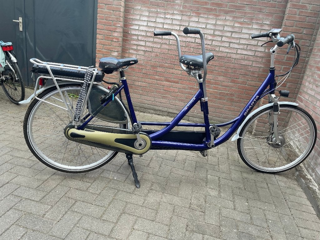 tandem  sparta   double x  electrisch, Fietsen en Brommers, Fietsen | Tandems, Minder dan 10 versnellingen, Sparta, Gebruikt, 55 cm of meer