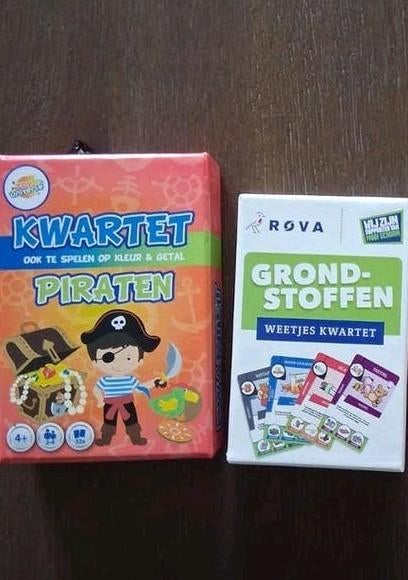 2 kwartetten, Ophalen of Verzenden, Zo goed als nieuw