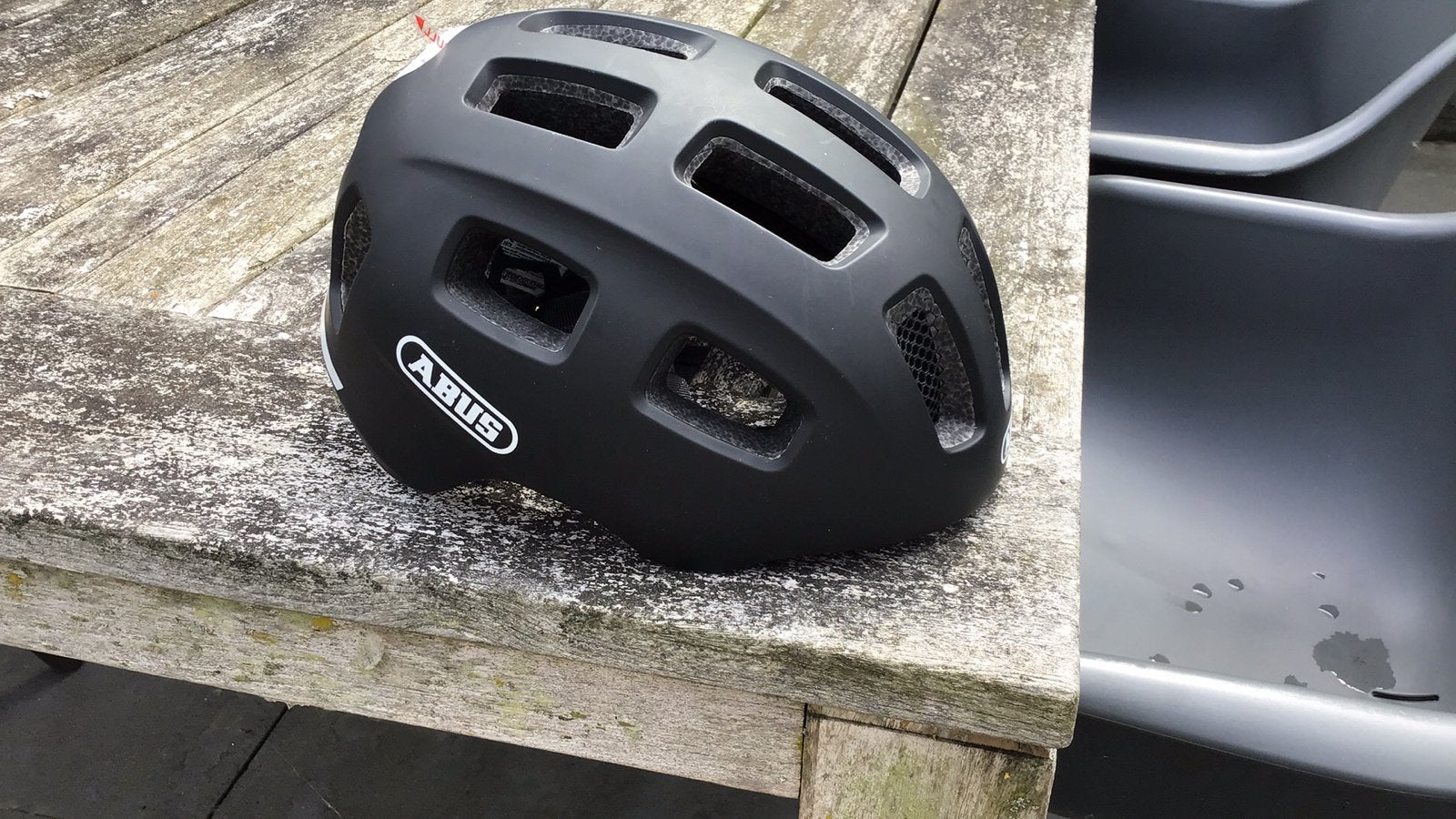 Abus helm 52-57, Fietsen en Brommers, Ophalen, Zo goed als nieuw