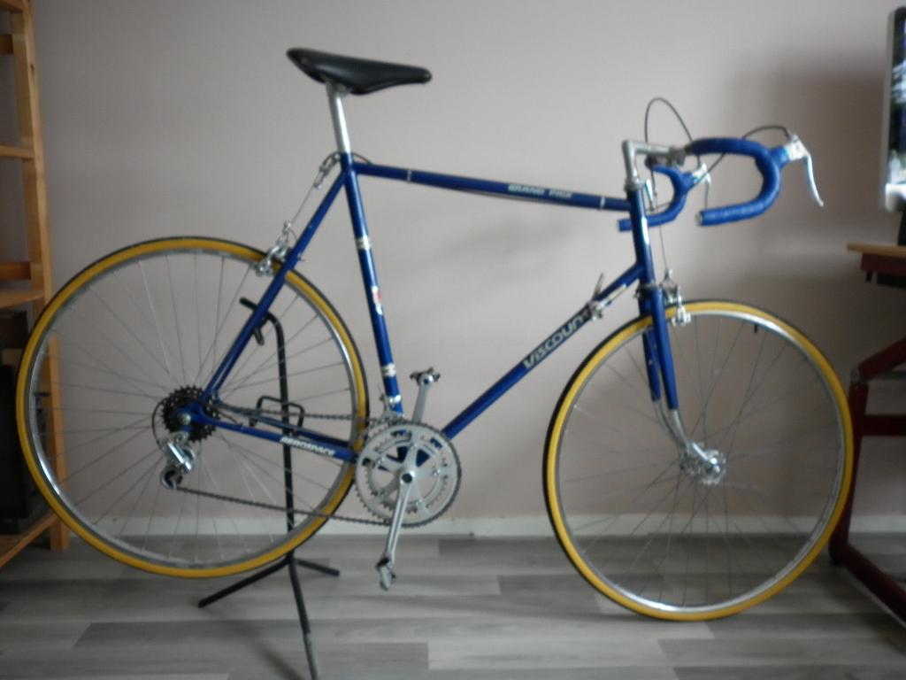 Viscount racefiets aerospace grandprix 62cm retro, Fietsen en Brommers, Gebruikt, 26 inch, 61 tot 65 cm, Ophalen