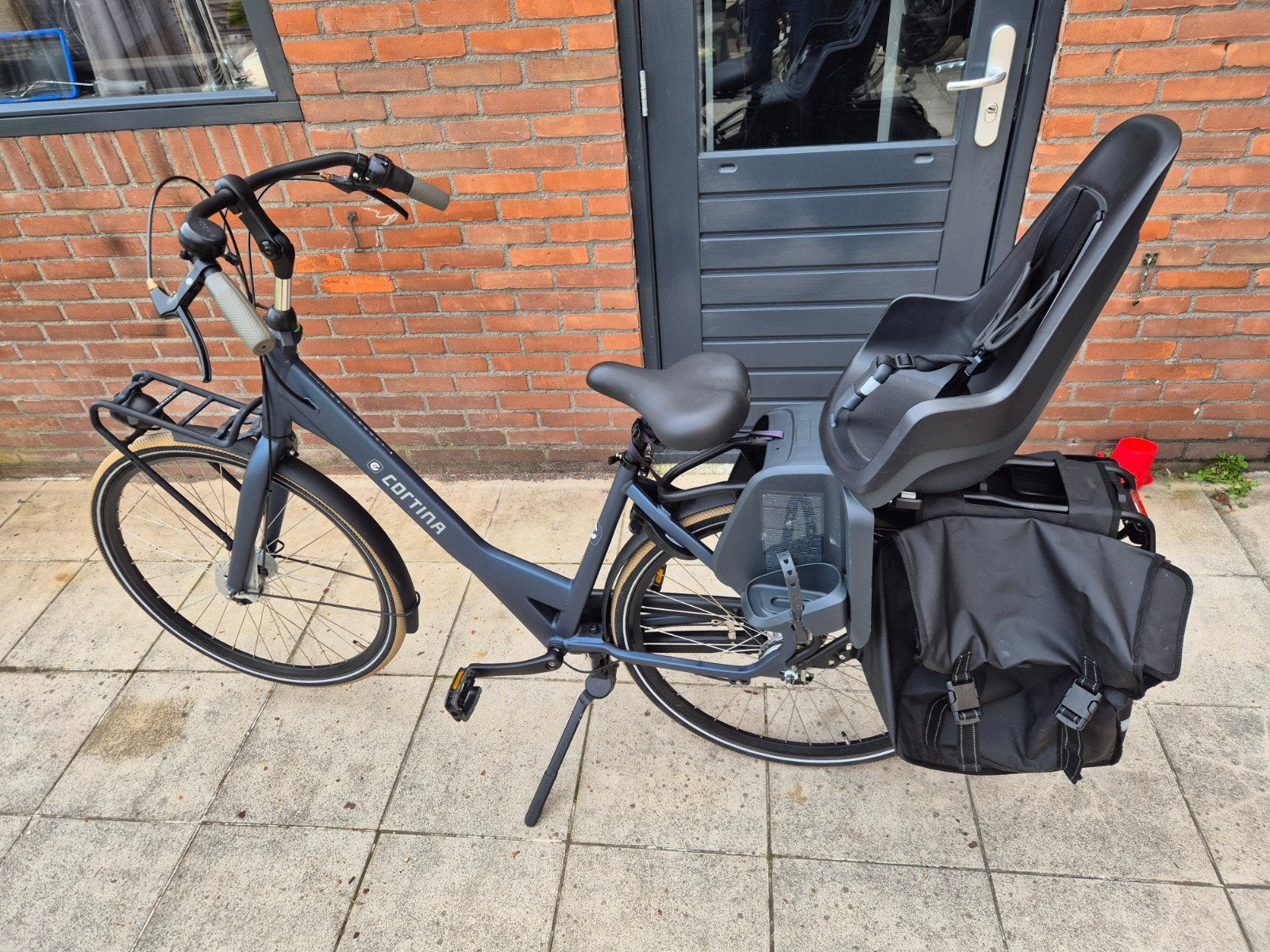Cortina Common Family Mamafiets - Maat 50, 50 tot 53 cm, Trommelrem, Ophalen, Overige merken