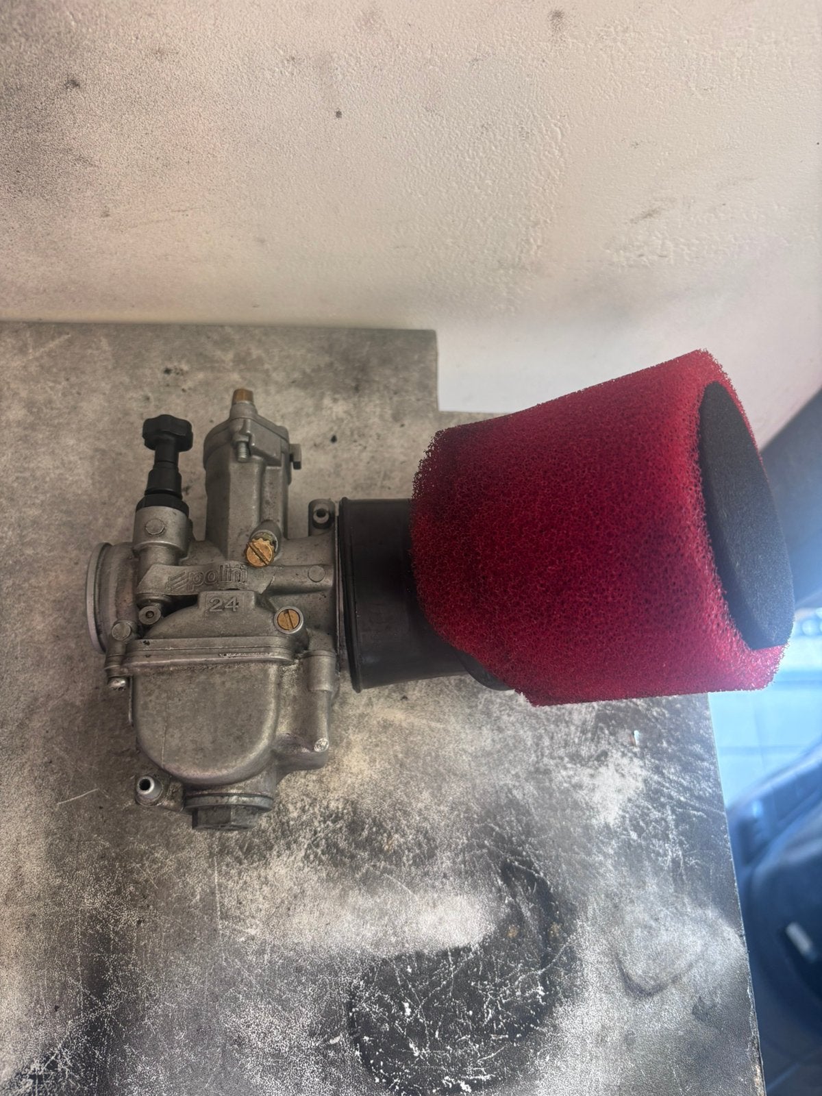 Polini 24 PWK, Ophalen, Zo goed als nieuw, Carburateur