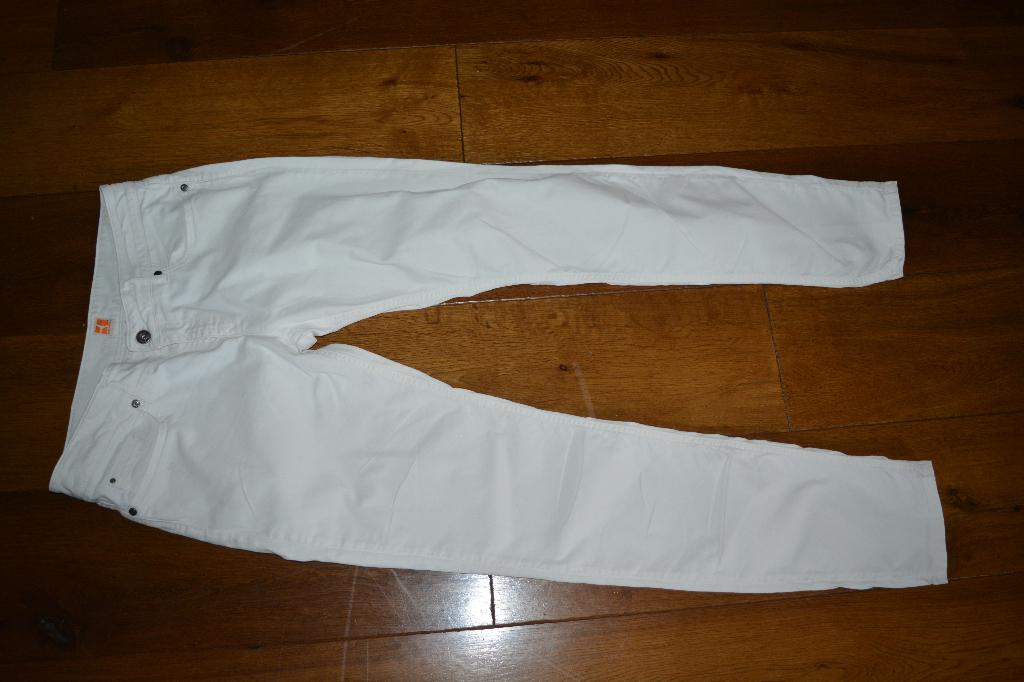 Hugo Boss Orange, slim fit jeans, W 31/34, Kleding | Heren, Spijkerbroeken en Jeans, Wit, W32 (confectie 46) of kleiner, Ophalen of Verzenden
