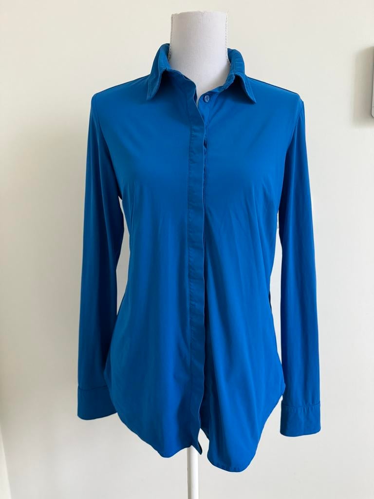 Zgn Studio Anneloes blouse M 38/40, Kleding | Dames, Blouses en Tunieken, Maat 38/40 (M), Studio Anneloes, Blauw, Ophalen of Verzenden