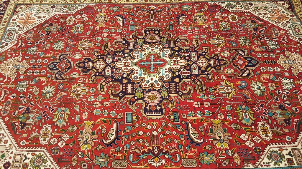 Perzisch tapijt Tabriz 290 x200/Vloerkleed/kelim 40% korting, Www.simatapijten.nl, 150 tot 200 cm, Ophalen of Verzenden, Info@simatapijten.nl