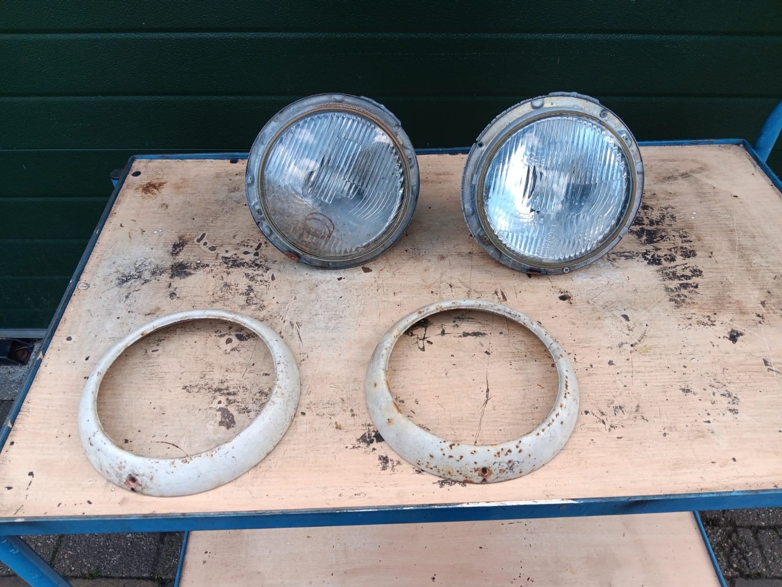 Verlichting Ford Taunus 12m P4 - Koplampen, Achterlichten, Ophalen, Gebruikt, Ford