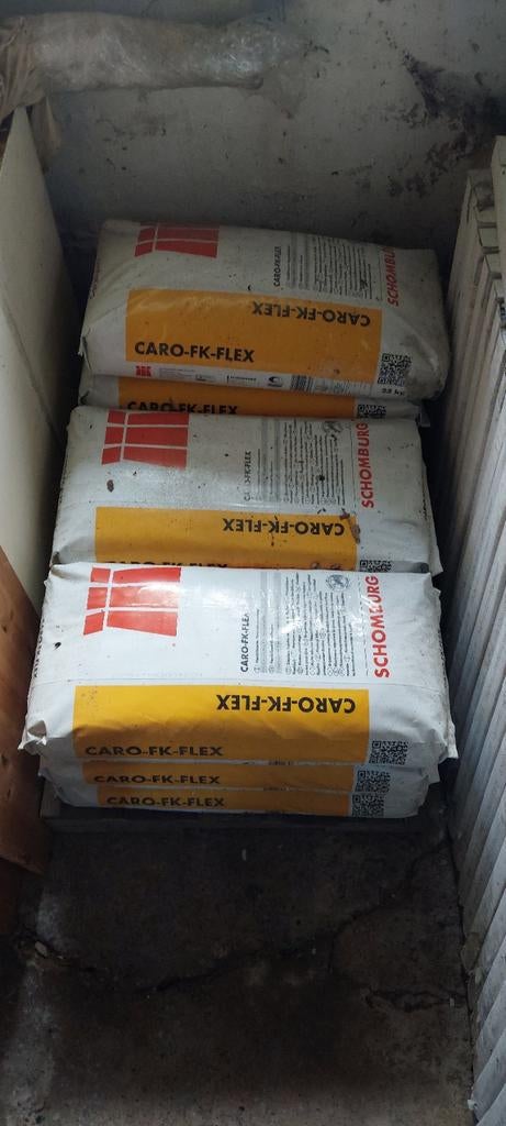 Caro-FK-Flex tegellijm 25 kg - Nieuw, Ophalen, Overige typen, Nieuw, Minder dan 20 cm