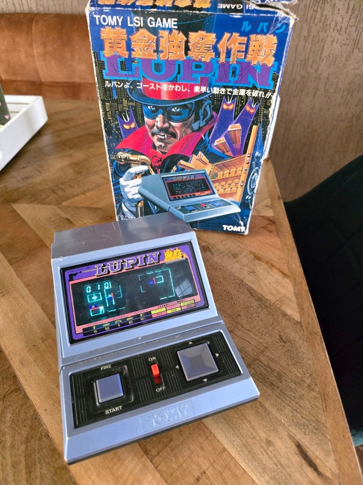 Tomy LSI Game Lupin handheld console, Spelcomputers en Games, Ophalen of Verzenden, Overige merken, Zo goed als nieuw