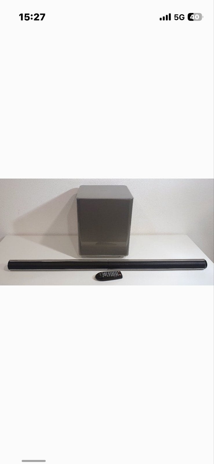Samsung HW-E551 Crystal Surround AirTrack met Soundbar, Ophalen of Verzenden, Bluetooth, Zo goed als nieuw