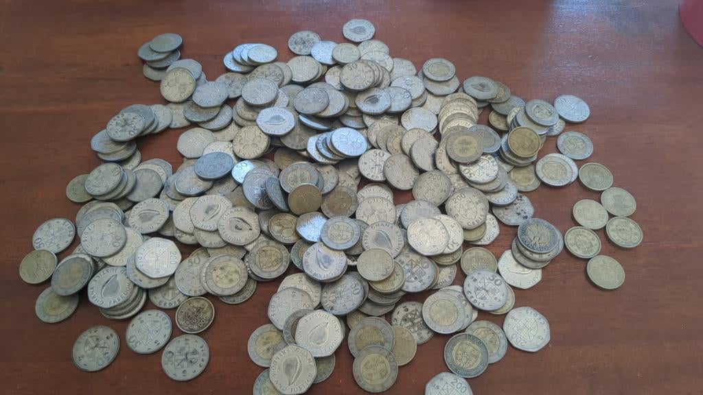 Ghana Cedis munten collectie, Ophalen of Verzenden, Overige landen