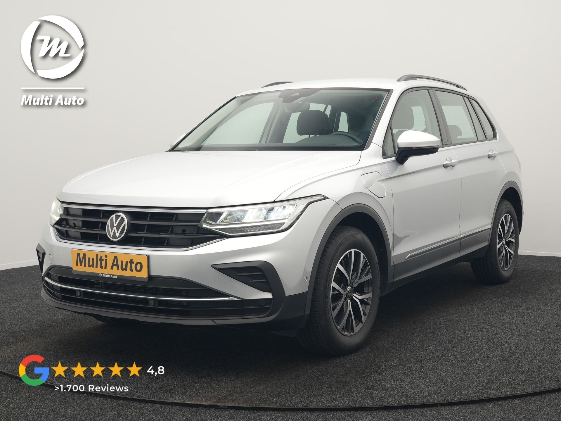 Volkswagen Tiguan 1.4 TSI eHybrid Life PHEV 245pk | Trekhaak, Auto's, 1716 kg, Stof, Automatische klimaatregeling, 4 cilinders