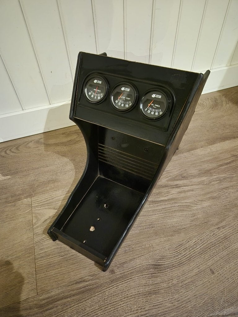 Middenconsole met 3 meters voor oldtimer, Auto-onderdelen, Ophalen of Verzenden, Gebruikt, Opel