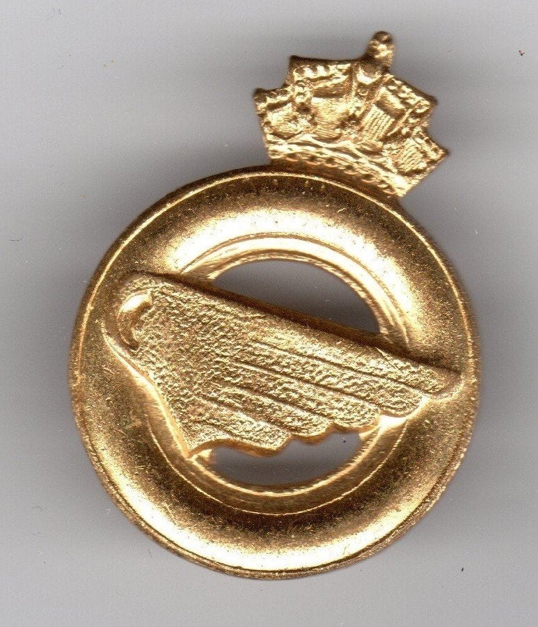 EMBLEEM LOGISTIEK LEGER BELGIE., Verzamelen, Militaria | Algemeen, Ophalen of Verzenden, Landmacht, Nederland, Embleem of Badge