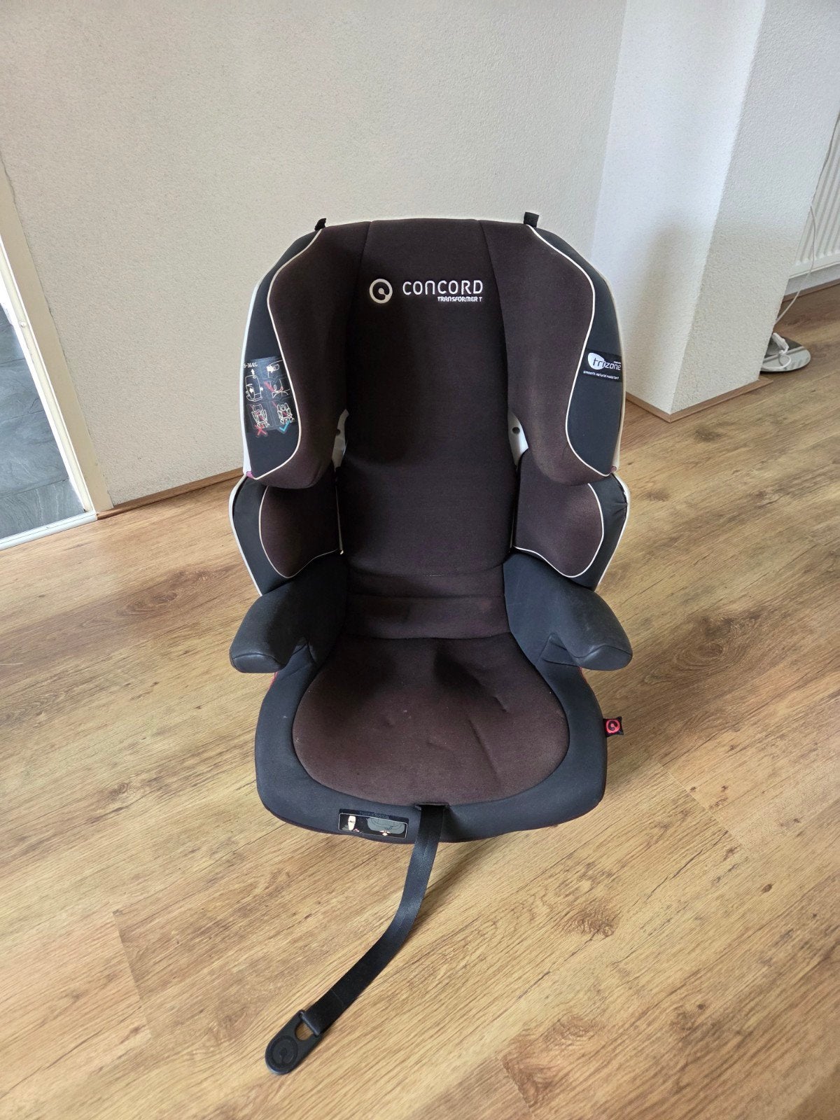 Concord Transformer Isofix autostoel, in hoogte verstelbaar, Gebruikt, Verstelbare rugleuning, Isofix, Ophalen