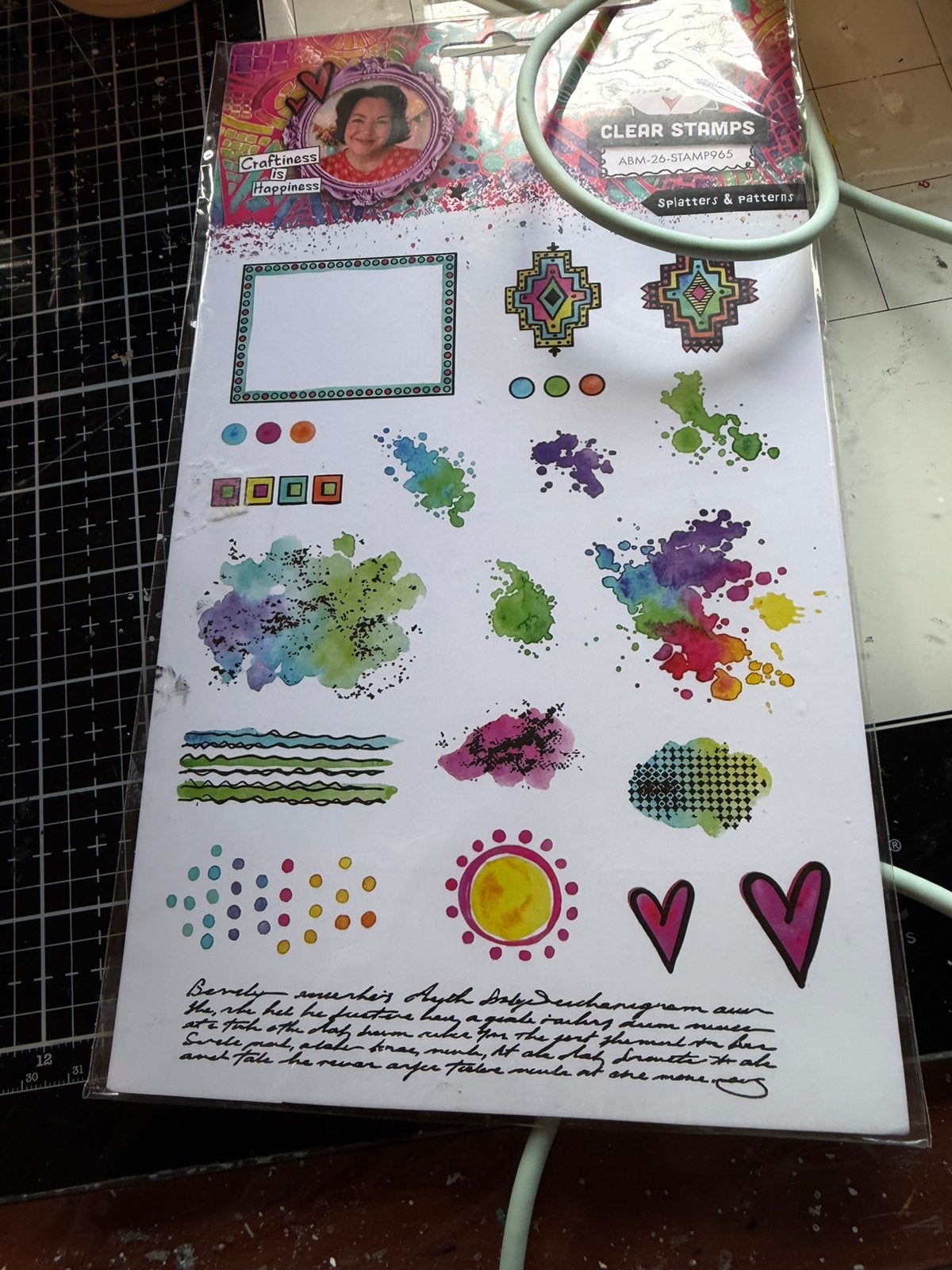 Stempel art by marlene, Ophalen of Verzenden, Zo goed als nieuw