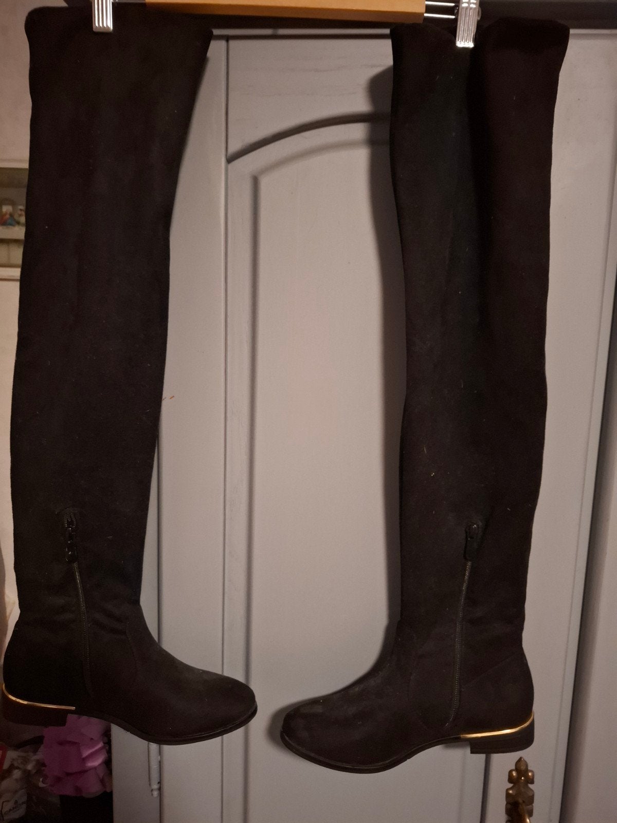 1 paar lazen  maat 37 nooit aangehad., Ophalen, Nieuw, Zwart, Sneakers of Gympen