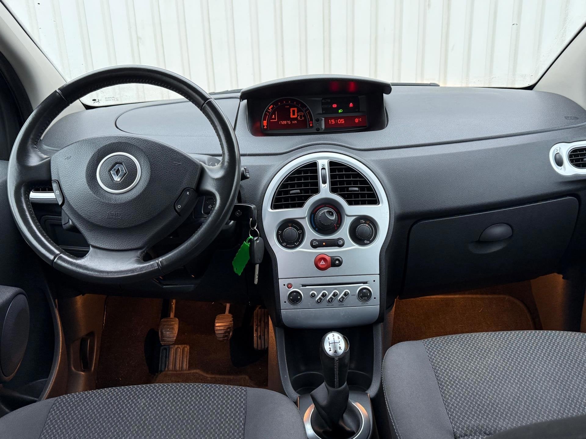 Renault Modus 1.2-16V Dynamique 2e Eigenaar,Airco,5Deurs,Cru, Auto's, Voorwielaandrijving, Euro 5, Gebruikt, Metallic lak