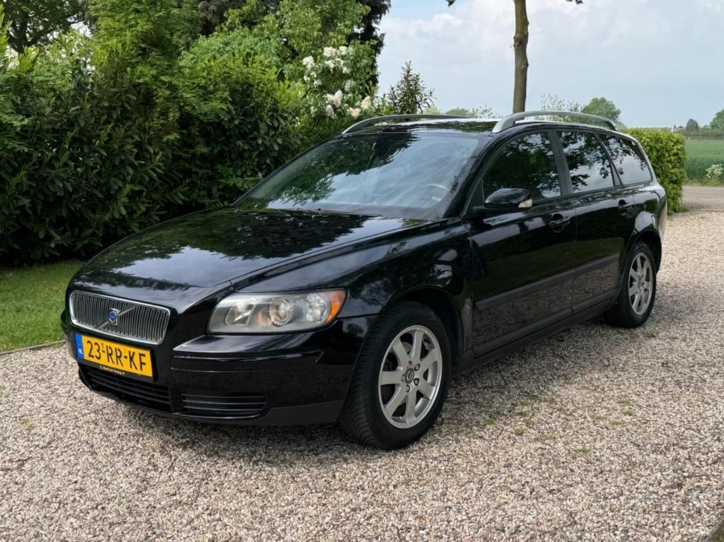 Volvo V50 1.8 2005 | Dak dr.| Cruise | Tr.haak | Gereviseerd, Auto's, Volvo, Voorwielaandrijving, 1281 kg, 4 cilinders, Zwart