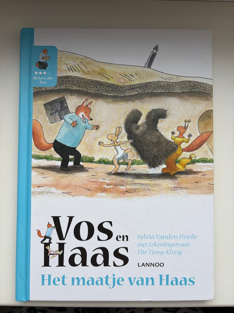 Vos en Haas: Het maatje van Haas - Sylvia Vanden Heede, Gelezen, 5 of 6 jaar, Fictie algemeen, Jongen of Meisje