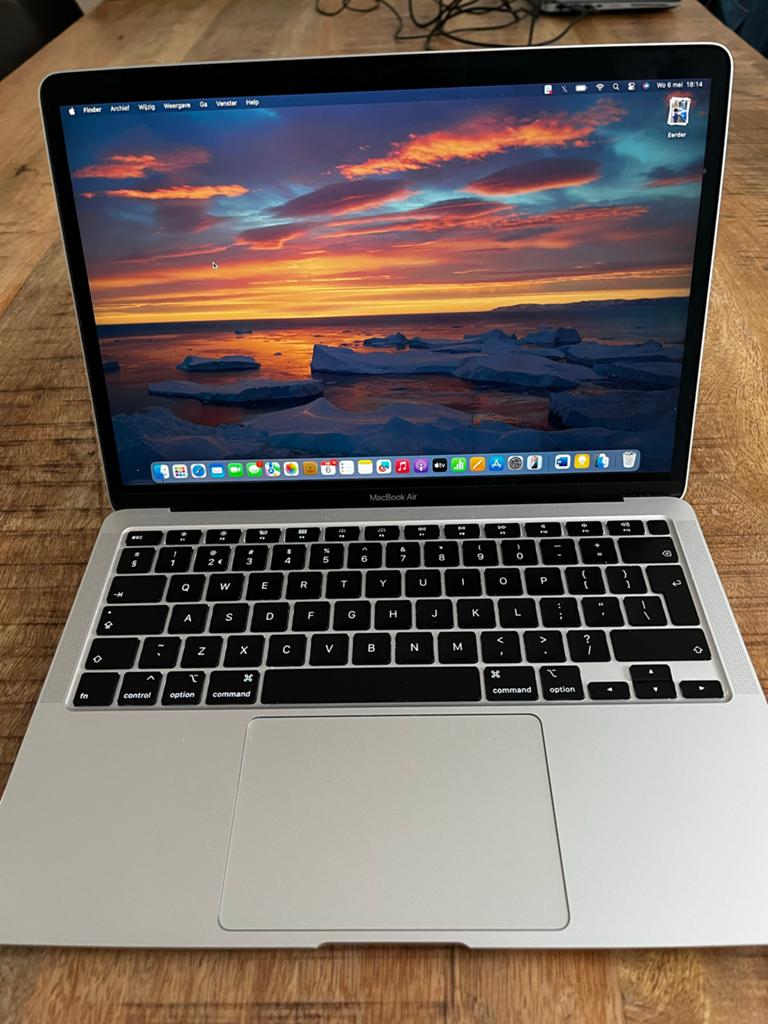 MacBook Air 13 inch (2020) - Intel Core i3, 8GB RAM, Computers en Software, Apple Macbooks, 256 GB, Qwerty, 8 GB, 13 inch