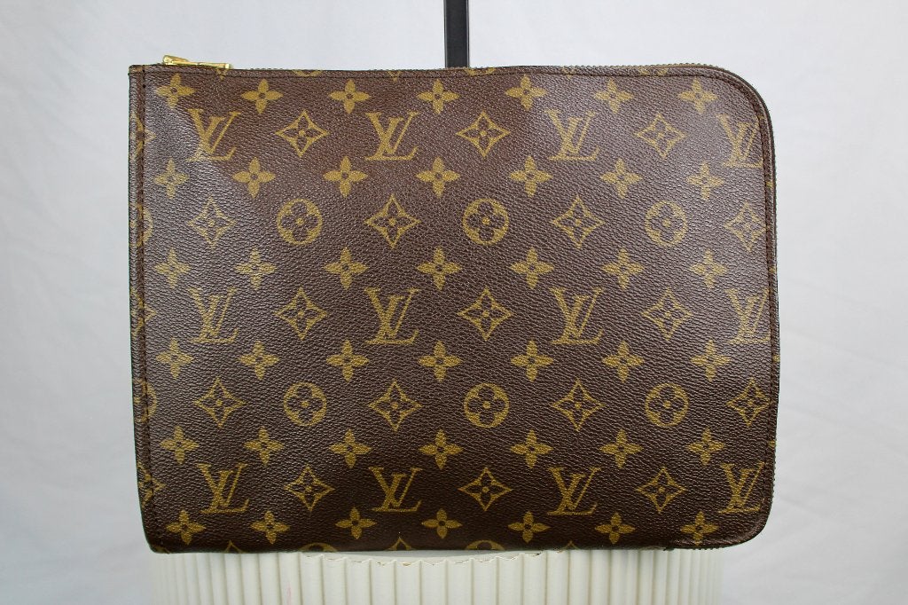 Louis Vuitton Posh Documents - 1228, Sieraden, Tassen en Uiterlijk, Tassen | Damestassen, Gebruikt, Handtas, Bruin, Ophalen of Verzenden