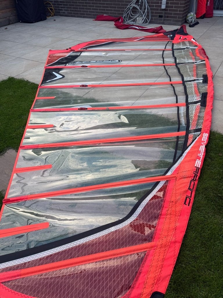Severne Reflex2 8,7m, Ophalen of Verzenden, Zeil, Gebruikt, Met draagtas