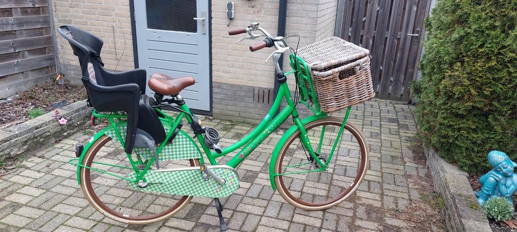 Cortina transport fiets uitvoering van Lief, Fietsen en Brommers, Fietsen | Dames | Damesfietsen, Gebruikt, Overige merken, Versnellingen