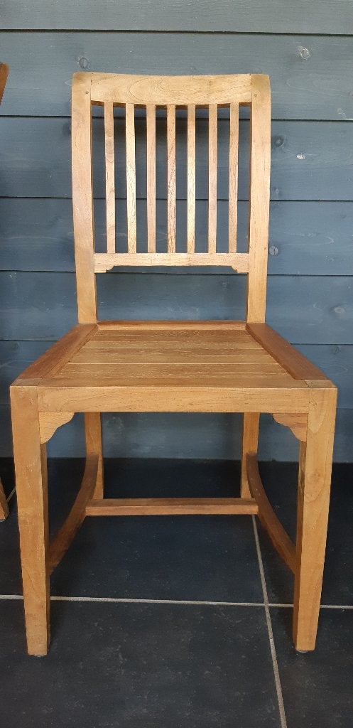 6 stuks mooie houten tafelstoelen, Huis en Inrichting, Stoelen, Ophalen, Gebruikt, Vijf, Zes of meer stoelen, Hout