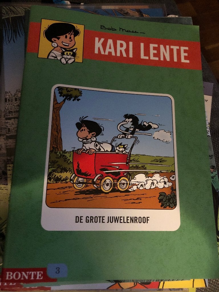 De grote juwelenroof Kari Lente k2, Eén stripboek, Ophalen of Verzenden, Zo goed als nieuw