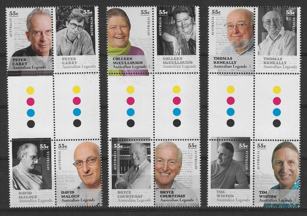 AUSTRALIE 2010, mi 3323/34 "Legends Written Word" postfris, Ophalen of Verzenden, Postfris