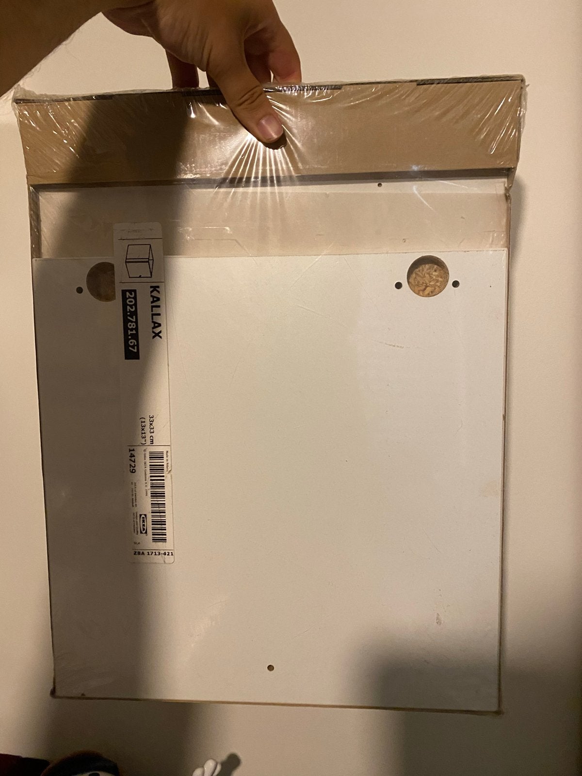 IKEA KALLAX Inzetdeur 33x33 cm - Nieuw in verpakking, Ophalen of Verzenden, Nieuw