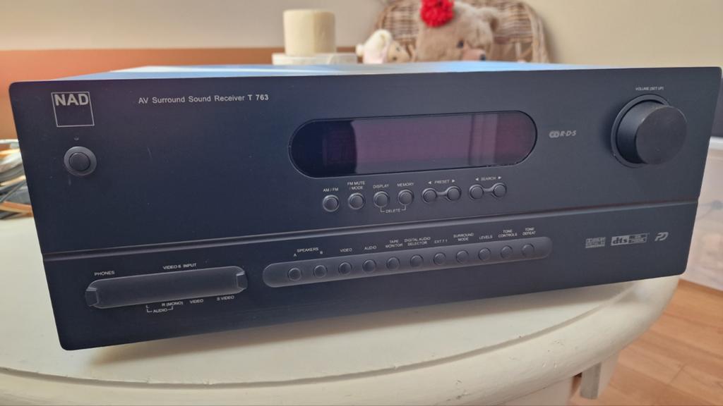 NAD T763 AV Surround Sound Receiver - Krachtig en Compleet, Audio, Tv en Foto, Ophalen of Verzenden, 120 watt of meer, Overige merken