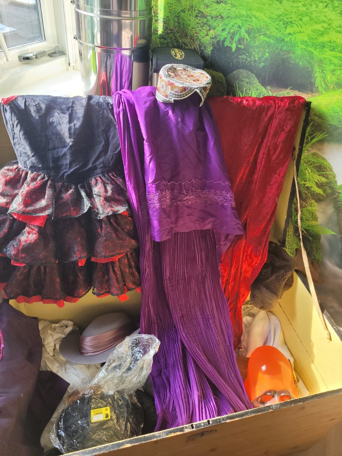 Feestkleding en Accessoires: Pruiken, Jurken, Handschoenen, Kleding | Dames, Ophalen of Verzenden, Gedragen, Carnaval, Kleding