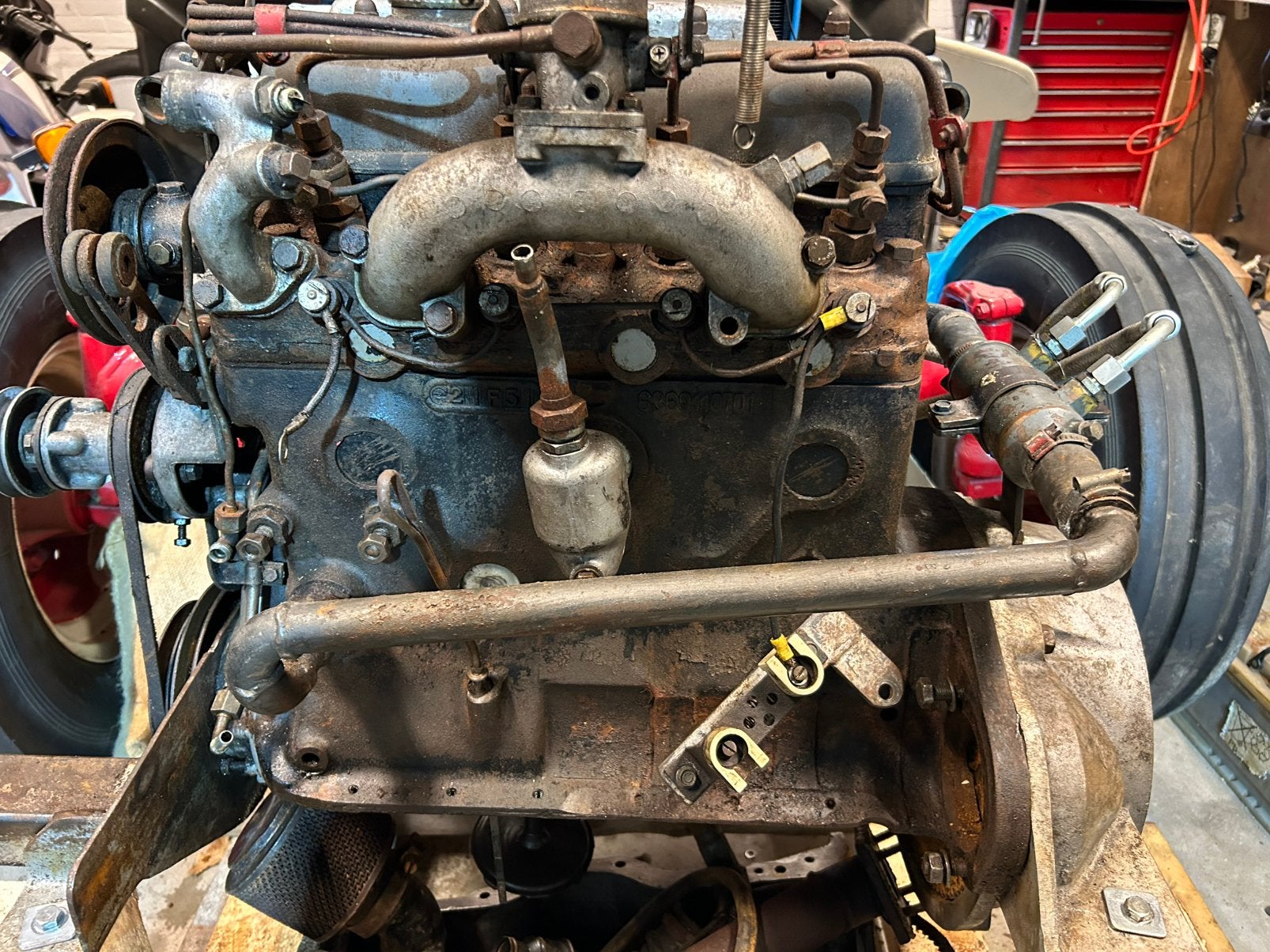 Mercedes om 636 motorblok, Ophalen, Gebruikt, Motor en Techniek, Motorboot