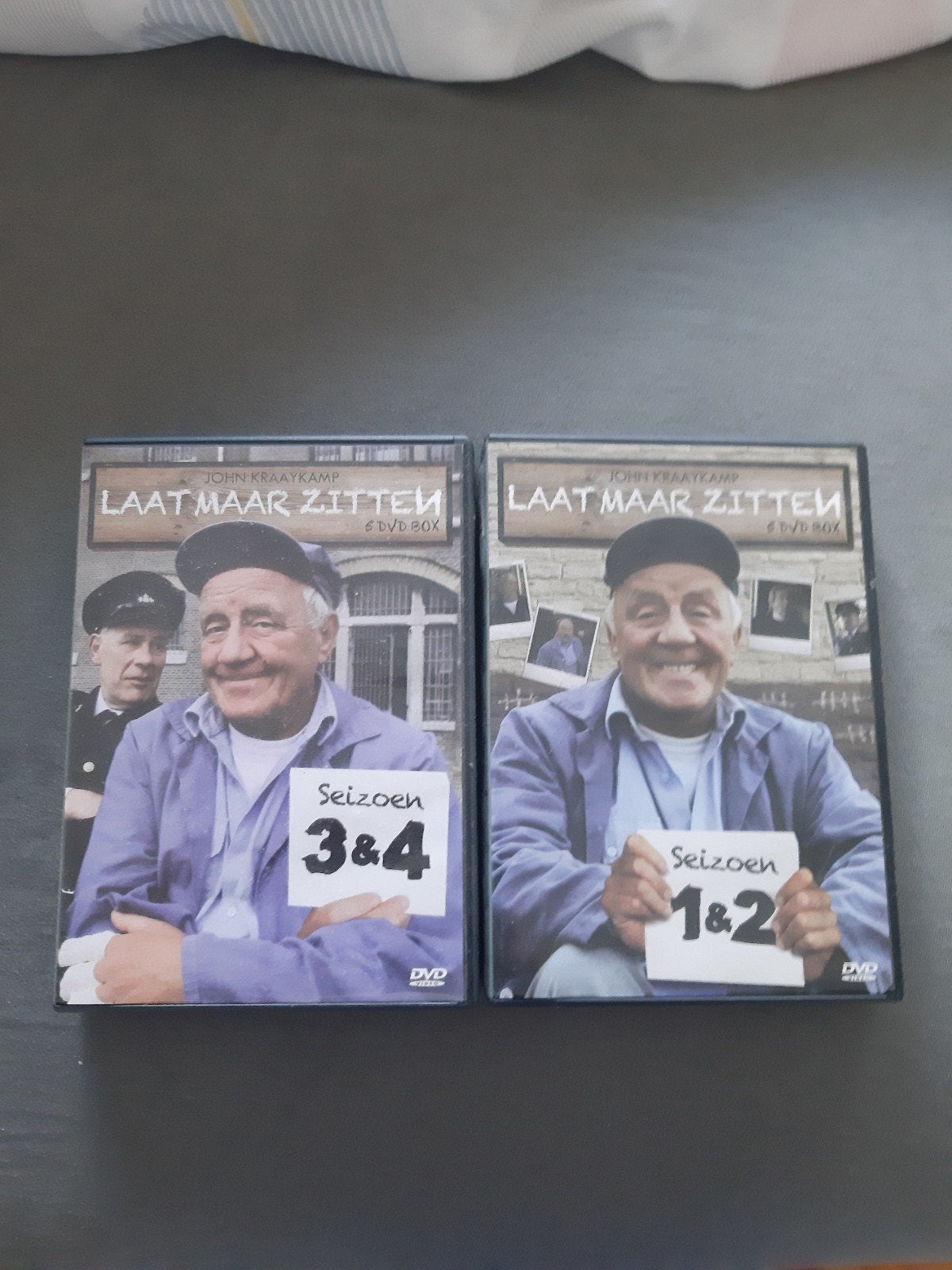 Laat Maar Zitten - Seizoenen 1 t/m 4 (DVD Box), Ophalen of Verzenden, Gebruikt, Komedie, Seizoen 1