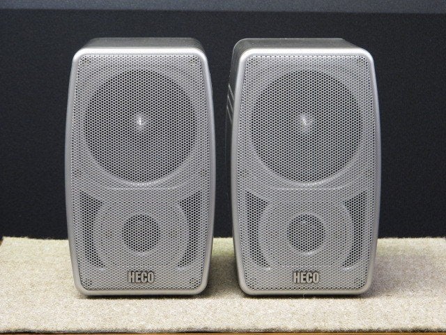 Heco Horizon 110 compacte Highend speakers Aluminium
