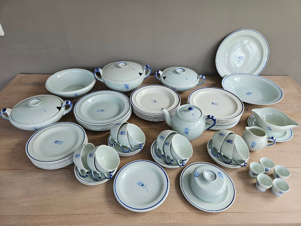 Vintage Servies Goedewaagen decor Olaf, Antiek en Kunst, Ophalen