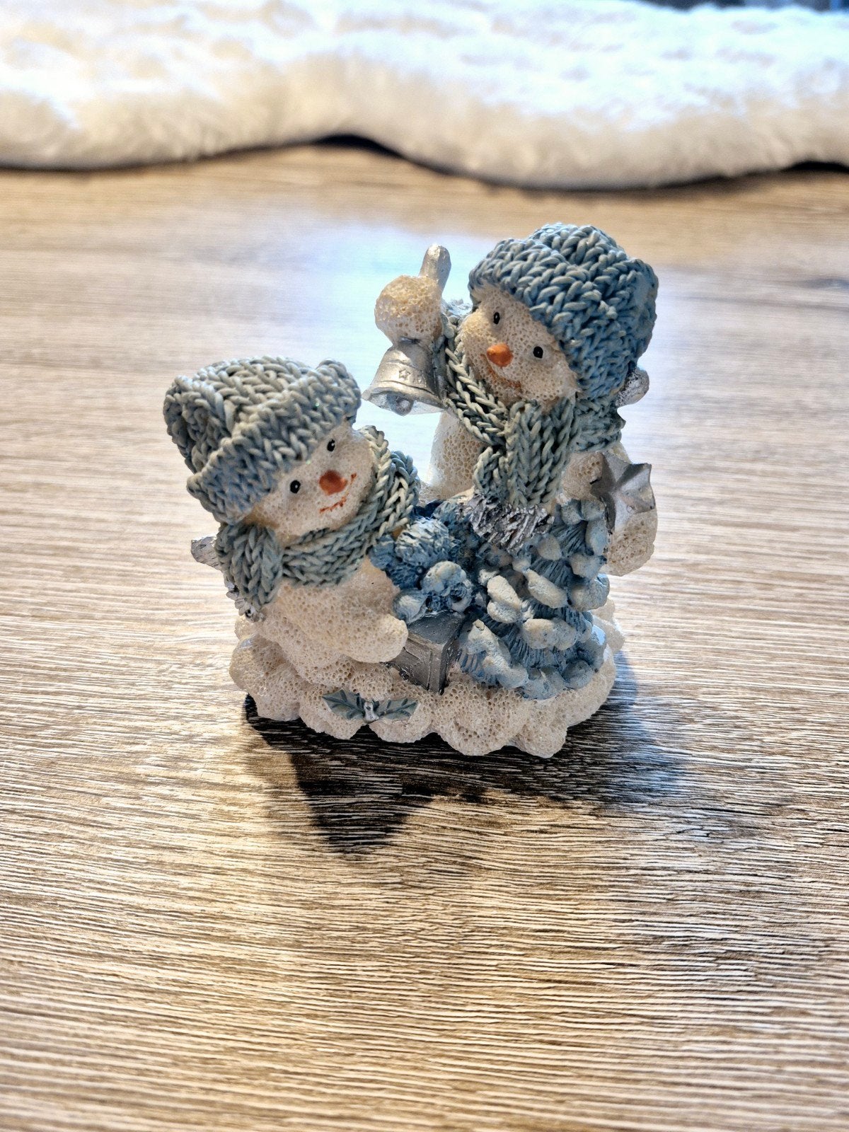 sneeuwpop kerst deco beeldje, Ophalen of Verzenden