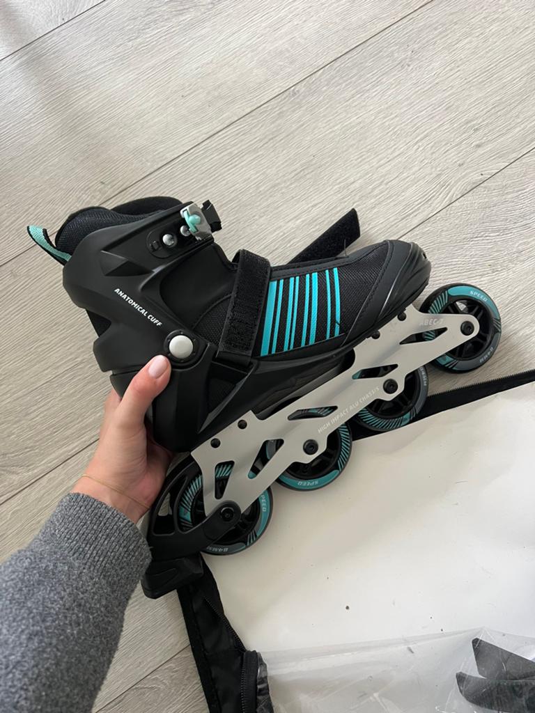 Crivit Skeelers, Sport en Fitness, Skeelers, Ophalen, Zo goed als nieuw, Inline skates 4 wielen