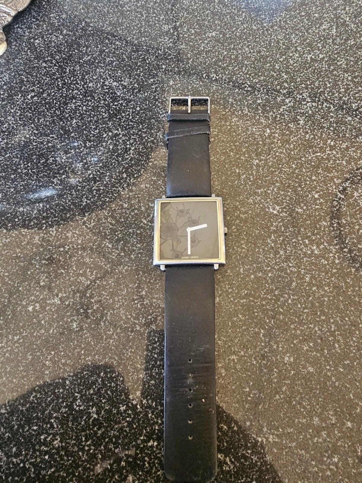 Danish Design Zwart/Staal Horloge - Uniek & Elegant, Sieraden, Tassen en Uiterlijk, Ophalen of Verzenden